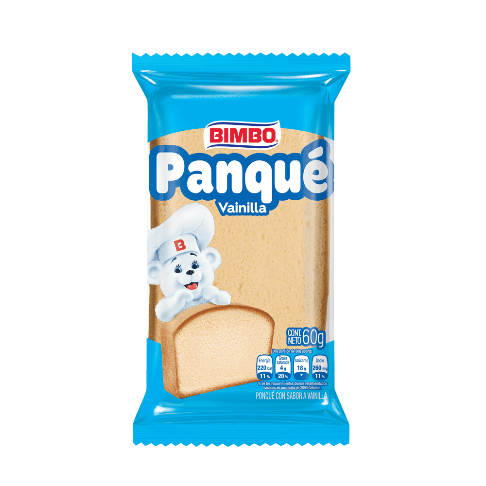 PANQUE VAINILLA * 60 GR