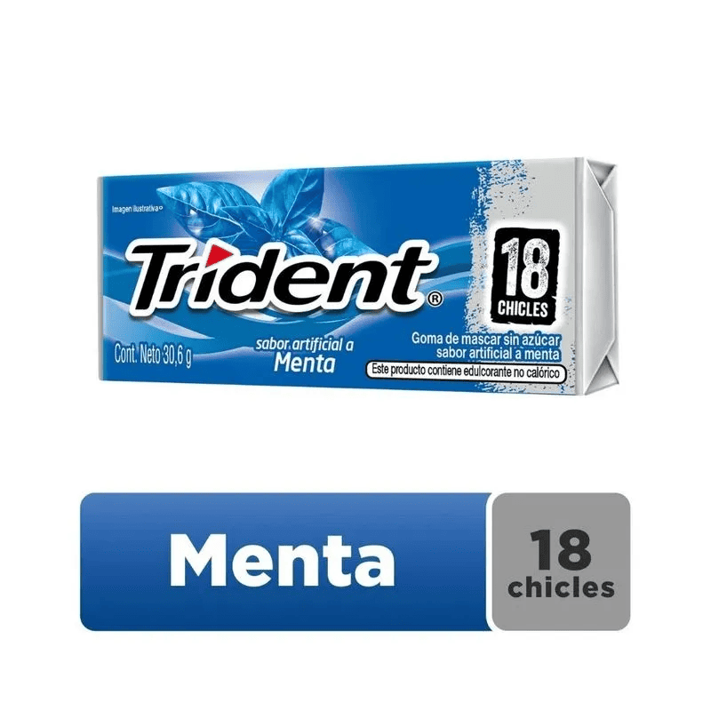 TRIDENT EVUP MENTA* 12 UNID