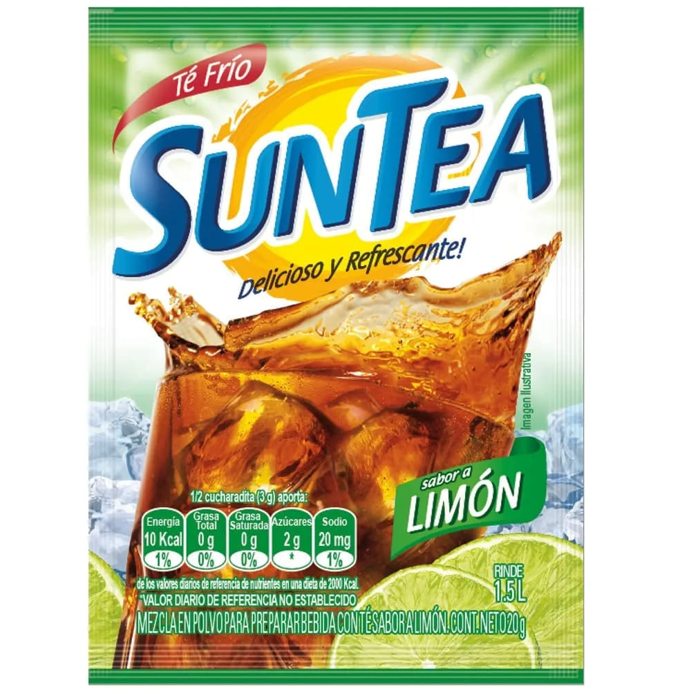 SUNTEA TE HELADO LIMON X 20 GR
