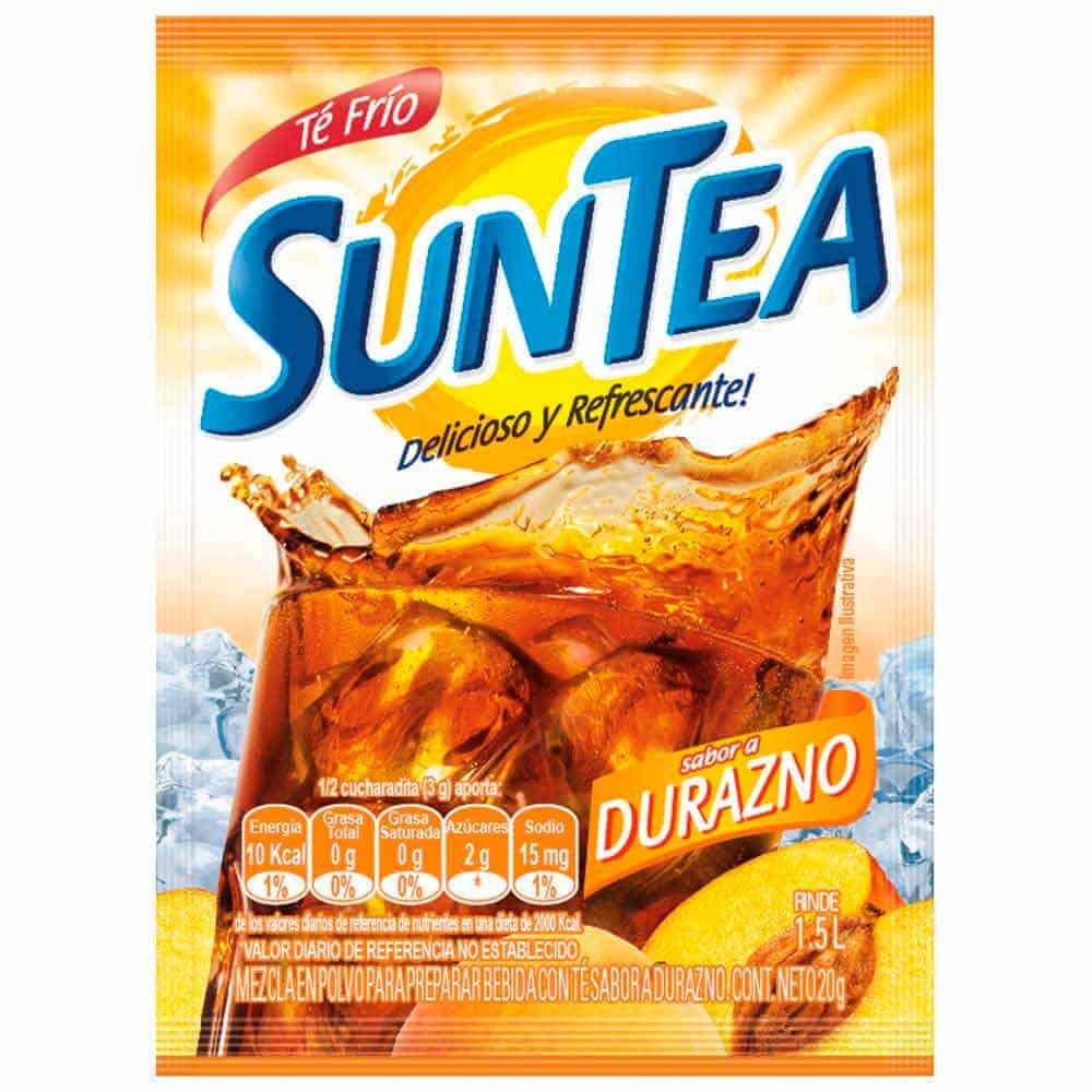 SUNTEA TE HELADO DURAZNO X 20 GR