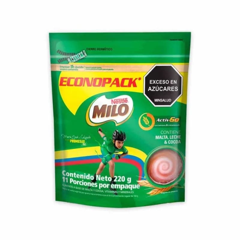 MILO ACTIVGO BOLSA*220GR