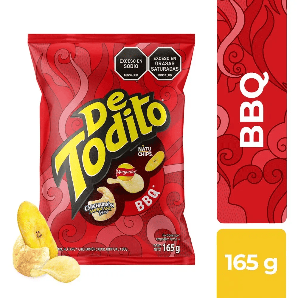 DETODITO FRITO LAY FAMIL BBQ*165GR