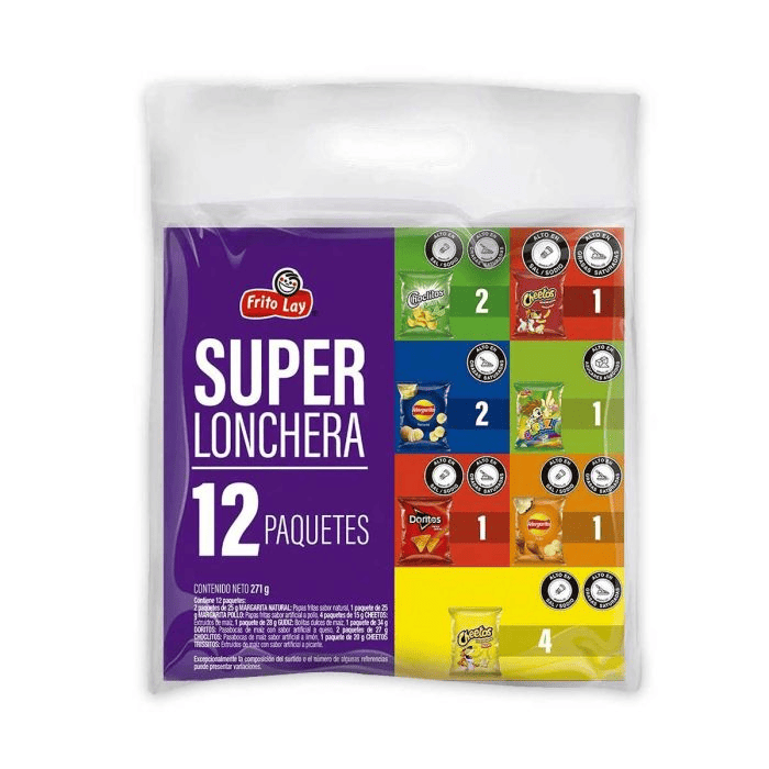 LONCHERA FRITOLAY SUPER*12UND*271GR