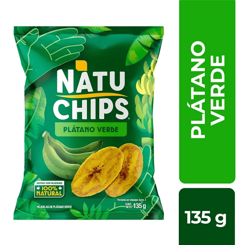 NATUCHIPS PLATA VER FRITO LAY*135GR