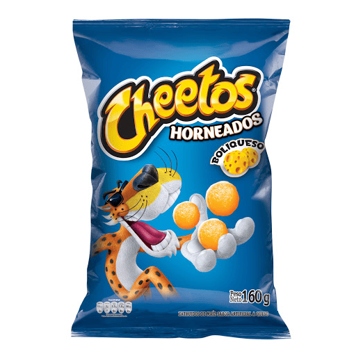 CHEETOS BOLIQUESOS FRITOLAY*160G