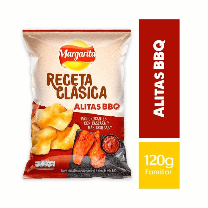 PAPITAS FRITO LAY BBQ * 120GR