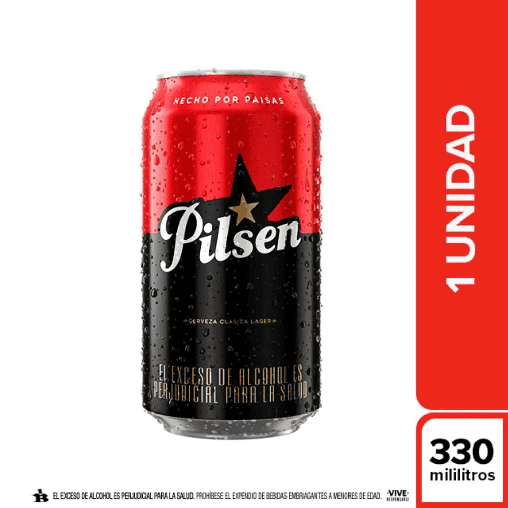 CERV PILSEN LATA * 1