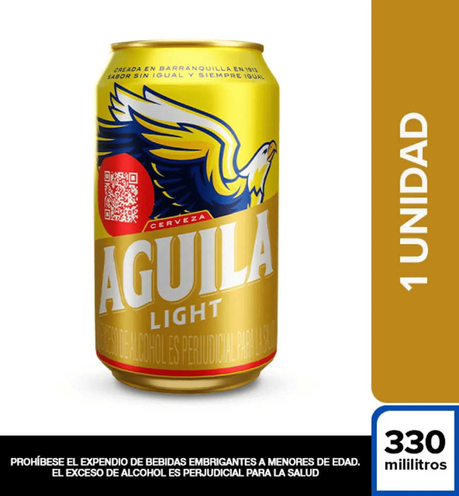 CERV AGUILA LIGHT LATA*330ML*1U