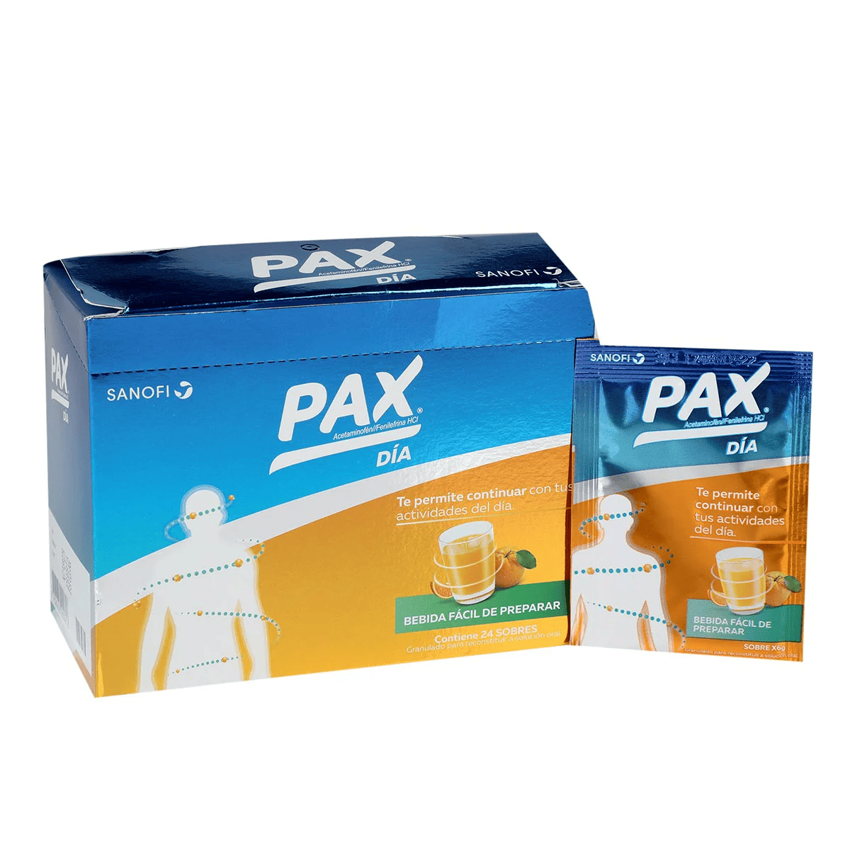 BEBIDA PAX DIA SOBRE X 6 GR