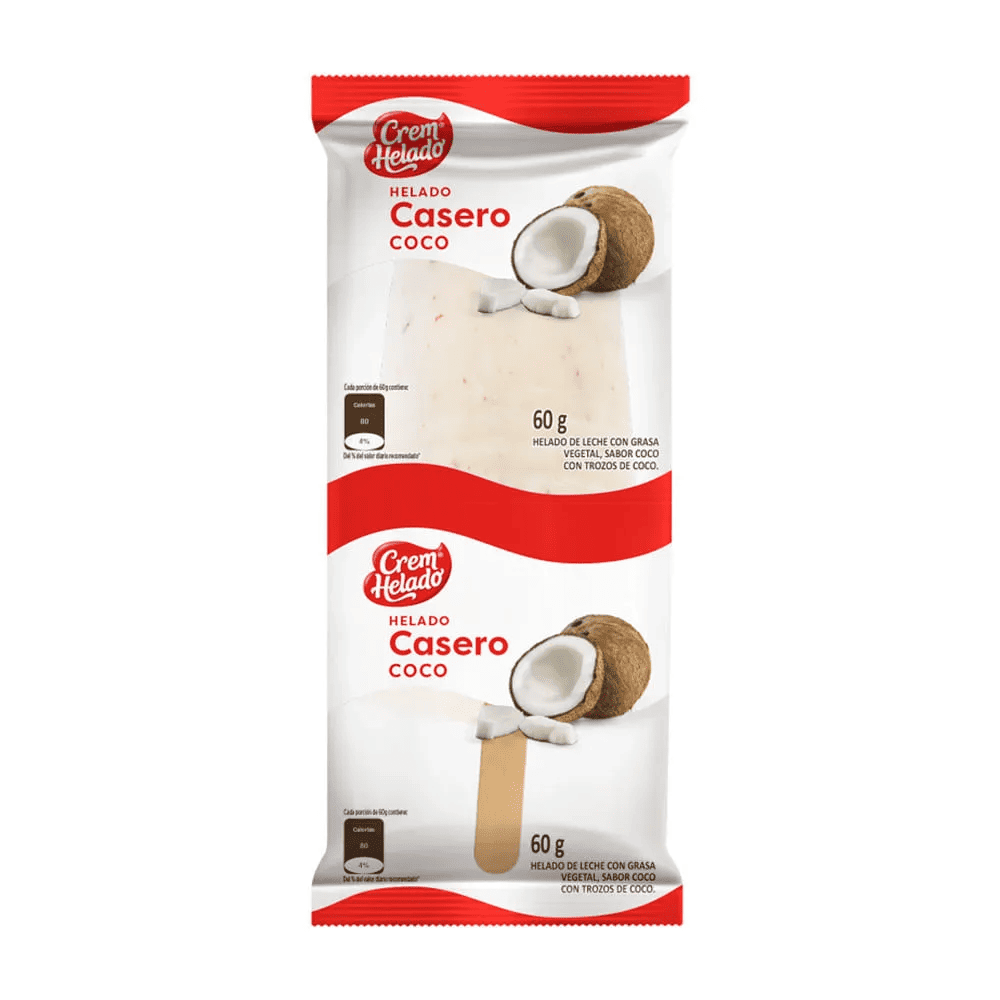 PALETA CASERO COCO X 60 GR
