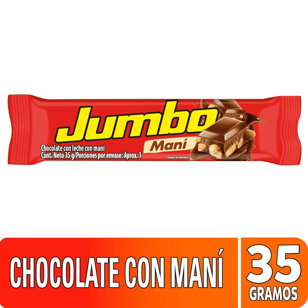 CHOCOLATINA JUMBO MANI*35G