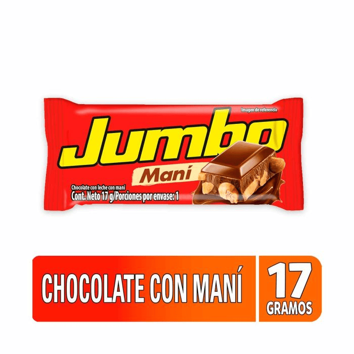 CHOCOLATINA JUMBO MANI X 17 GR