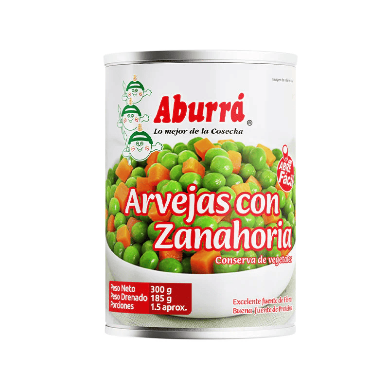 ARVEJA ZANAH ABURRA*300G