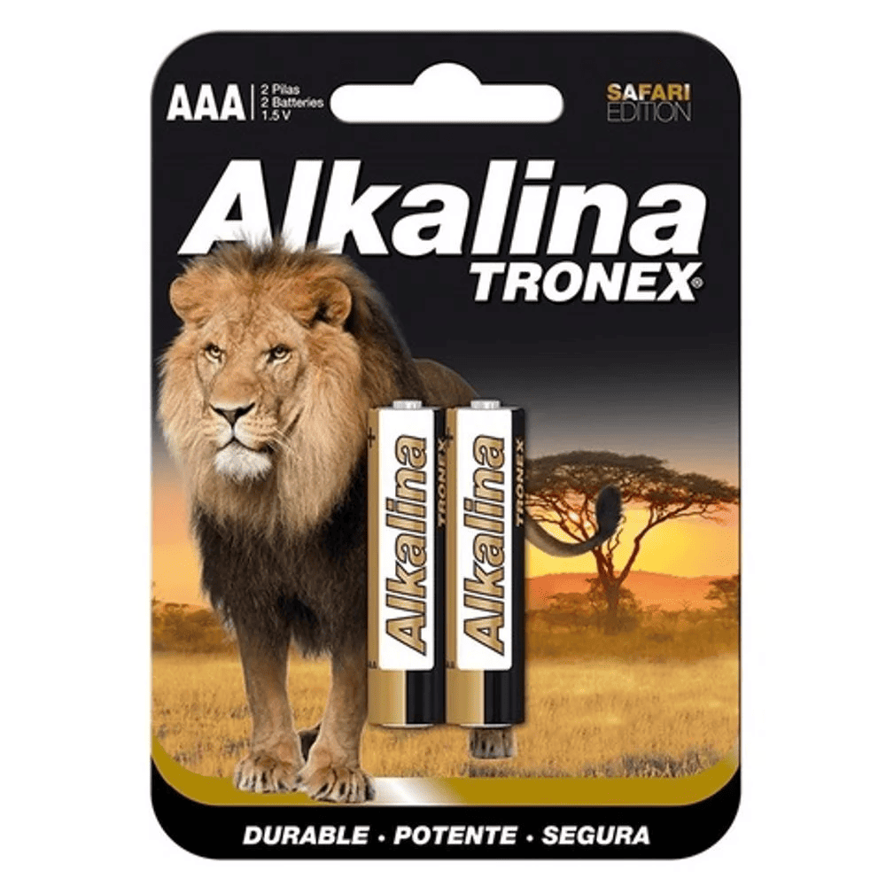 PILAS TRONEX ALKALINA AAA *2UNID