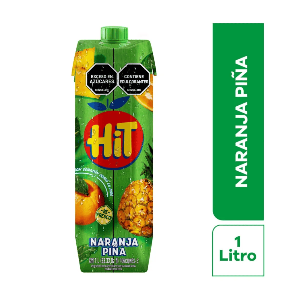FRESCO HIT TETRA NARANJA-PIÑA X 1000 ML
