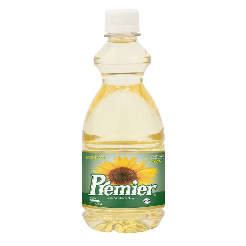 ACEITE PREMIER DE GIRASOL X 500 ML