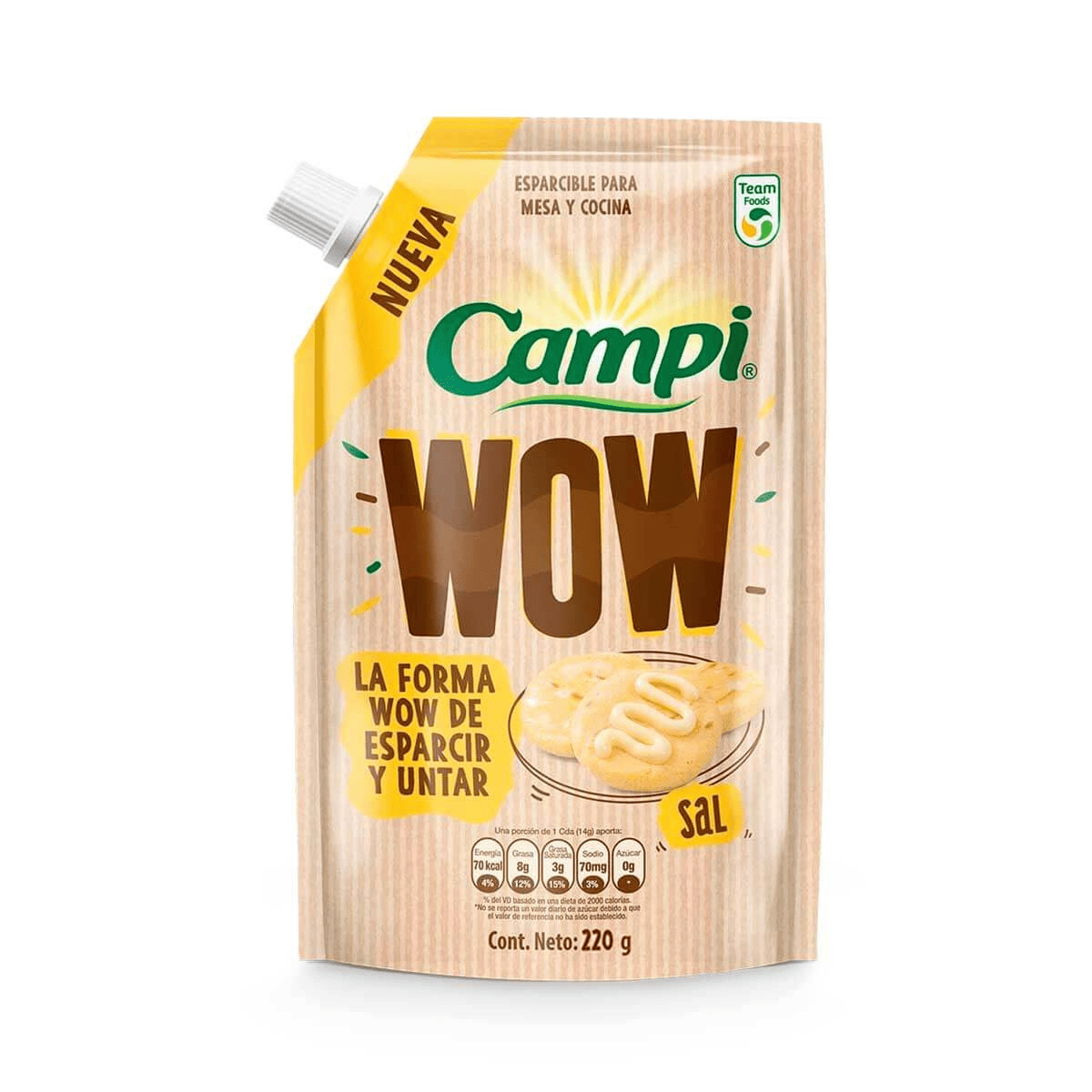 ESPARCIBLE CAMPI WOW DP*220G