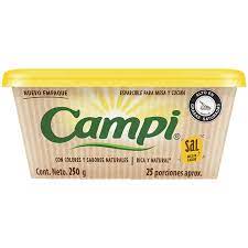 MANTEQ CAMPI SAL *250GR