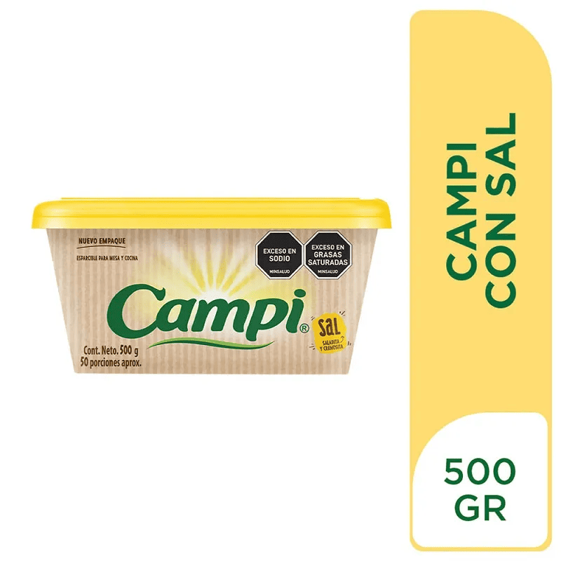 MANTEQ CAMPI SAL*500GR