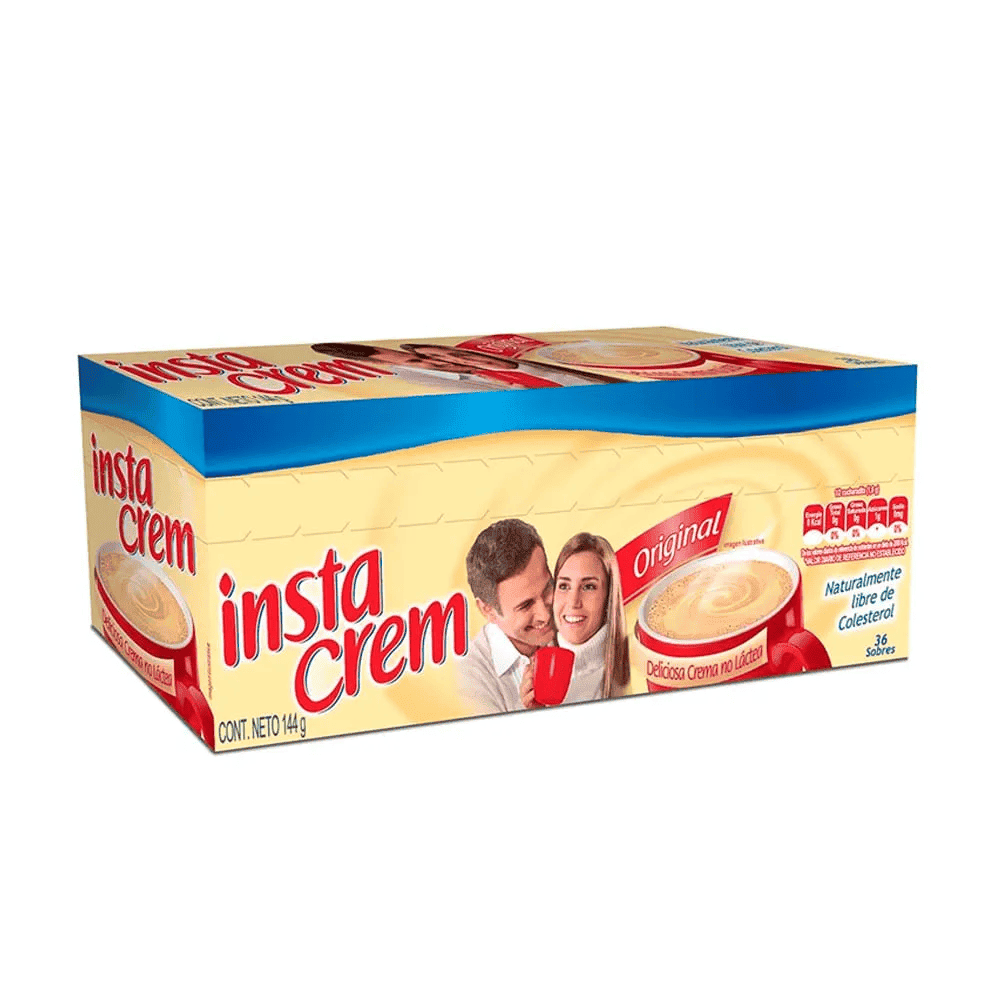 INSTACREM ORIGINAL SOBRES X 36 UND X 144 GR