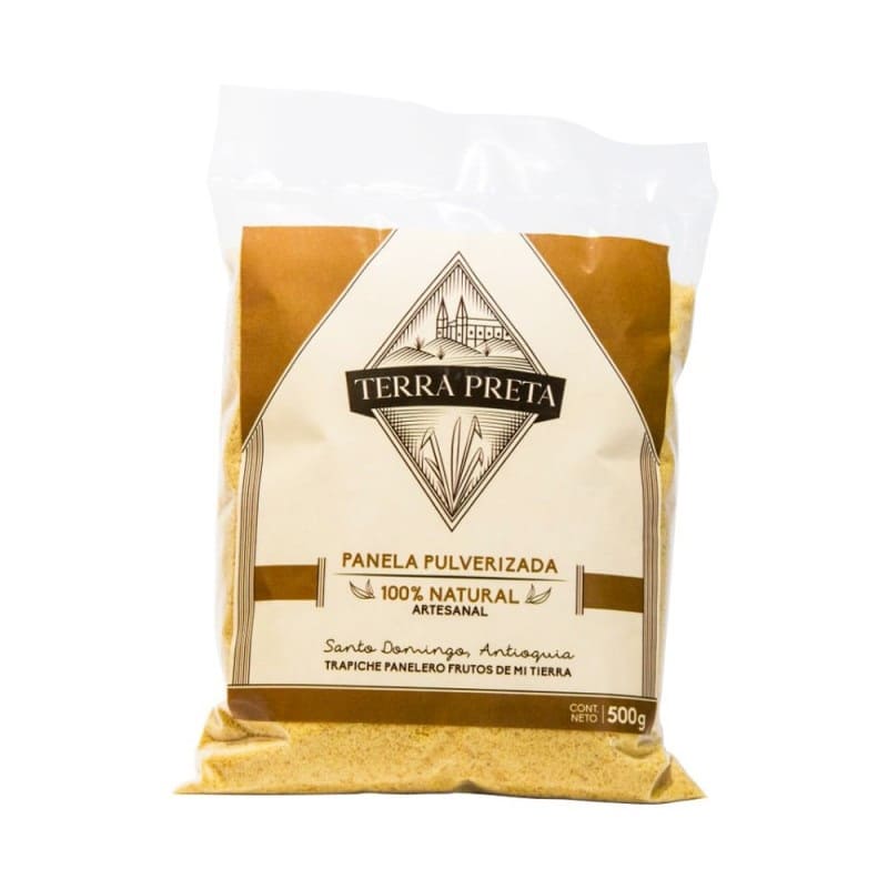 PANELA TERRA PRETA PULVERIZADA*500G