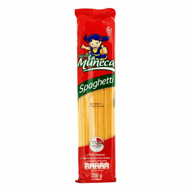 PASTAS LA MUÑECA ESPÁGUETTI * 250G