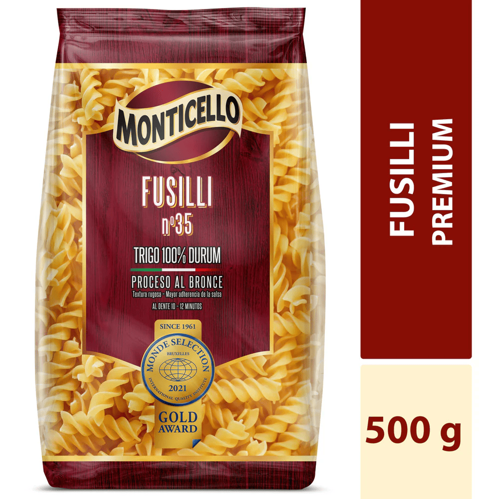 PASTAS MONTI FUSILLI*500G