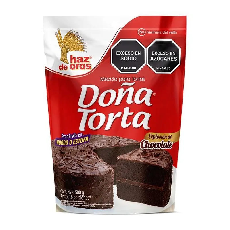 HARINA DOÑA TORTA CHOCOLATE X 500 GR
