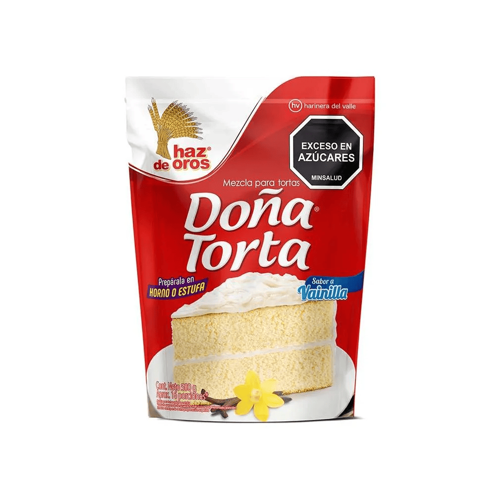 HARINA DOÑA TORTA VAINILLA*500GR