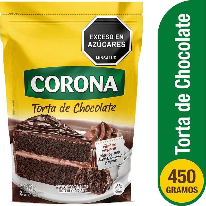 TORTA CORONA CHOCOLATE * 450GR