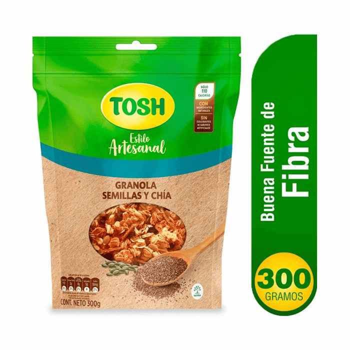 CEREAL TOSH ARTESANAL SEMI CHIA*300
