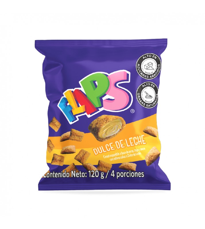 CEREAL EXPAND FLIPS DULCE LEC*120GR