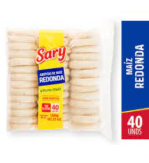 AREPAS SARY MAIZ REDON*1200G*40U