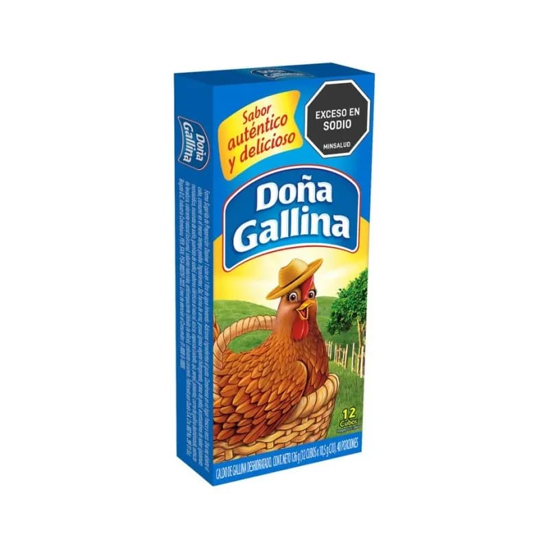 CALDO DOÑA GALLINA*10.5G*12U