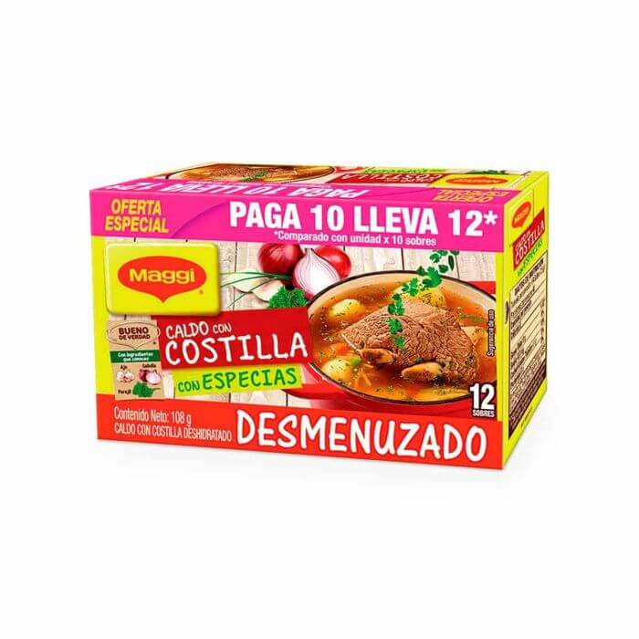 CALDO MAGGI DESMENU COSTI*12U