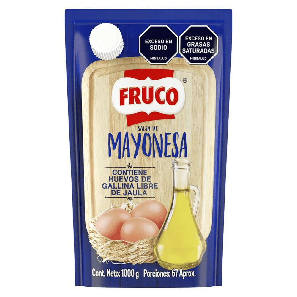 MAYONESA FRUCO PG 800 LL 1000 GR