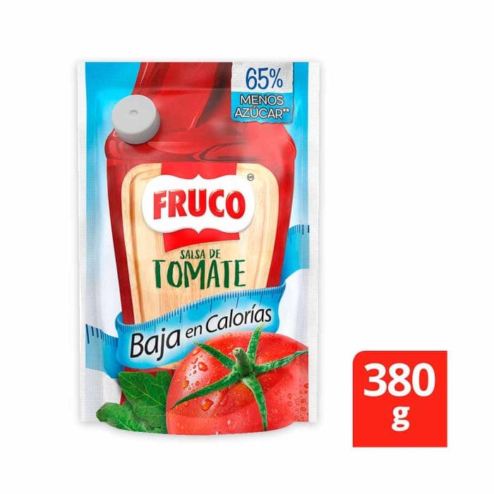 SALSA TOMATE FRUCO BAJA CALORIAS*380GR