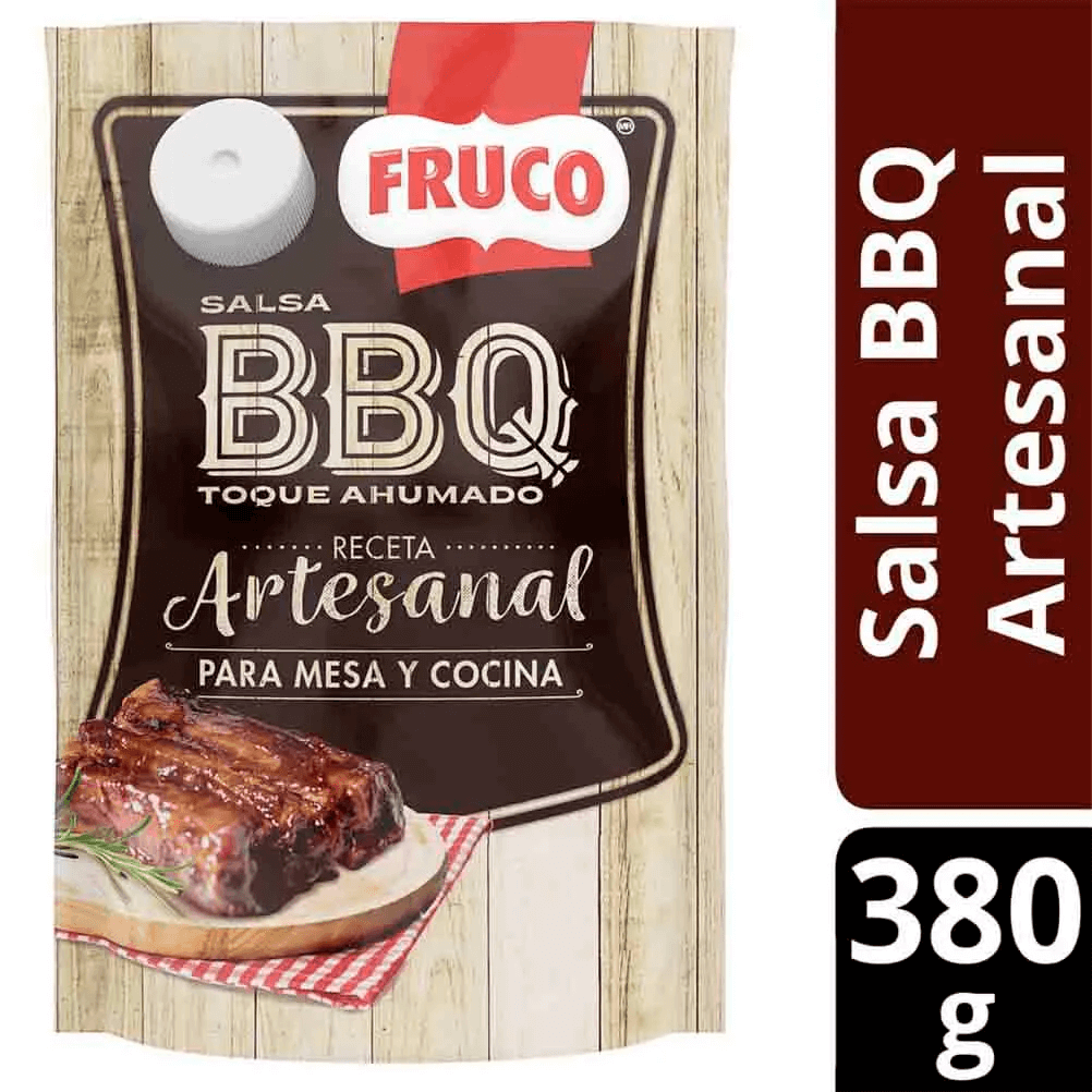 SALSA BBQ ARTESANAL FRUCO *380GR