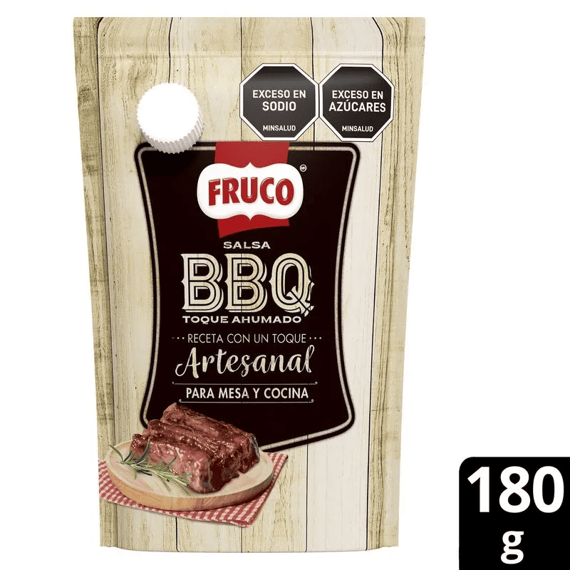 SALSA BBQ ARTESANAL FRUCO *180GR
