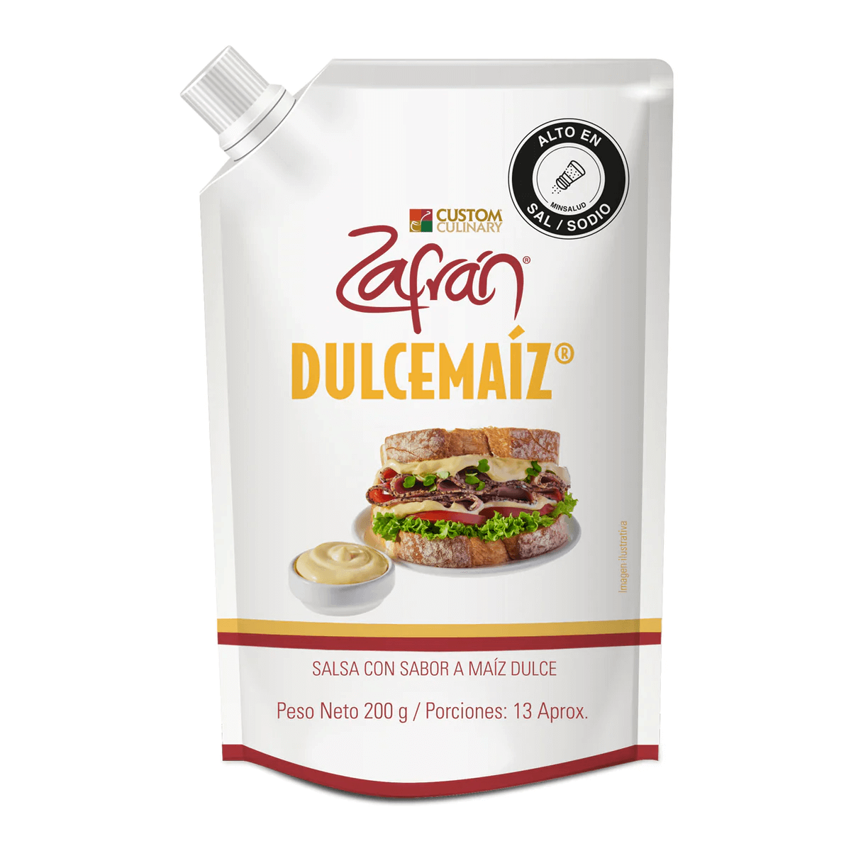 SALSA ZAFRAN DULCE MAIZ*200G
