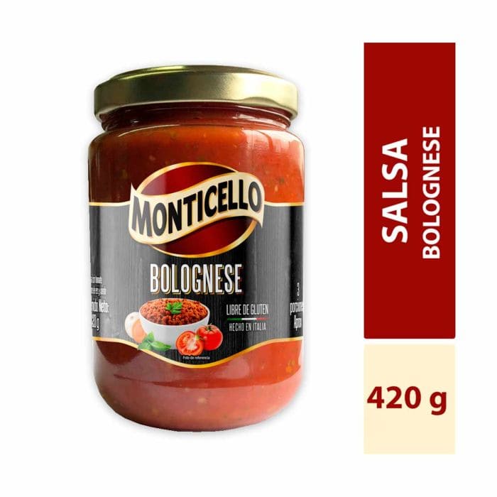 SALSA MONTICELLO BOLONECE*420 GR