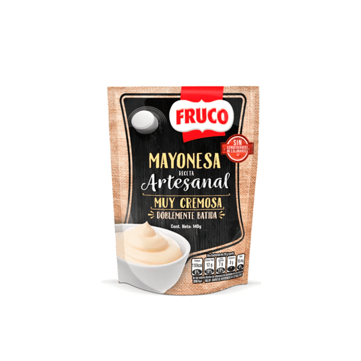 MAYONESA FRUCO ARTESANAL*140G