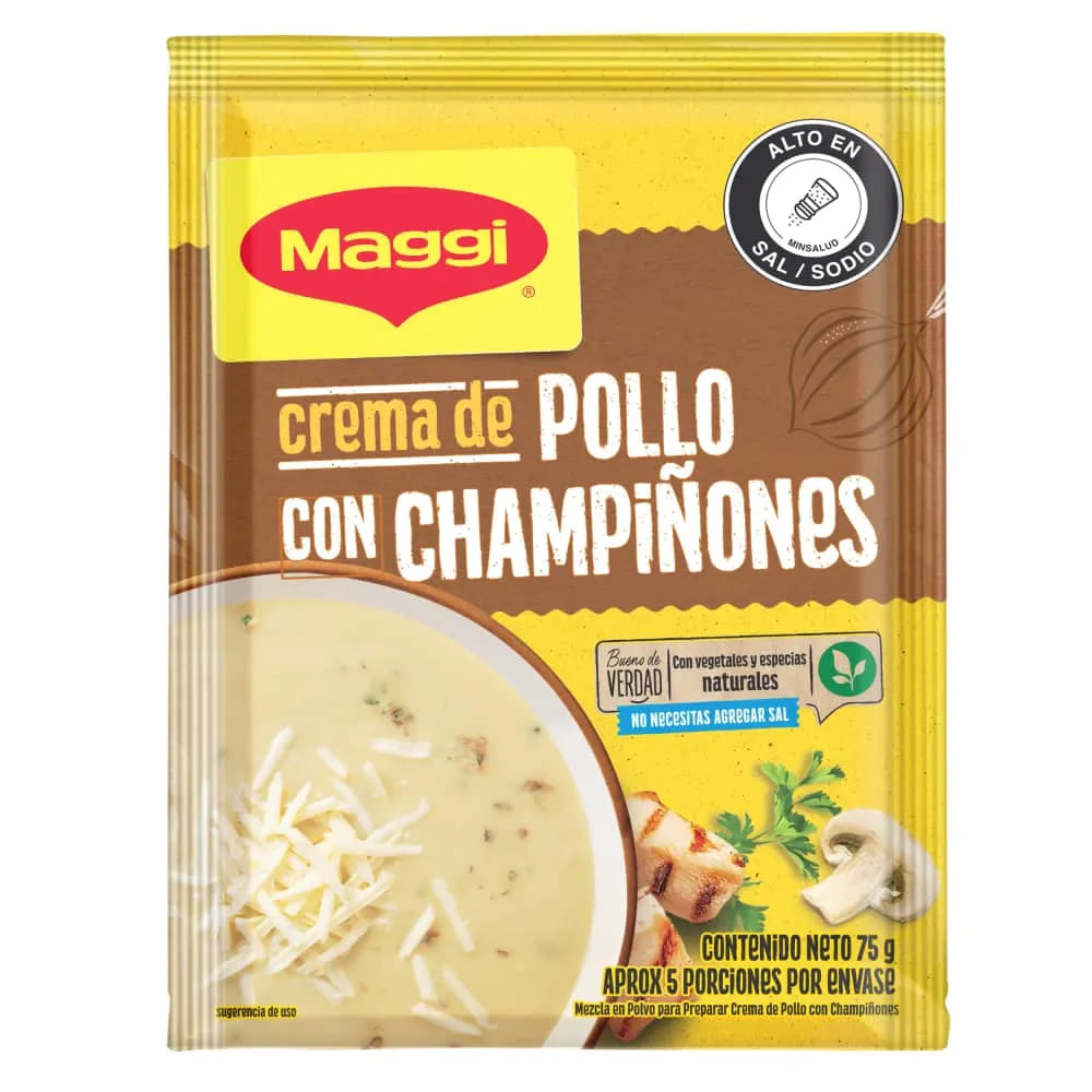 CREMA MAGGI POLLO CHAMPIÑONES*60GR