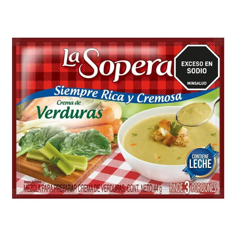CREMA SOPERA  VERDURA* 3 PORC