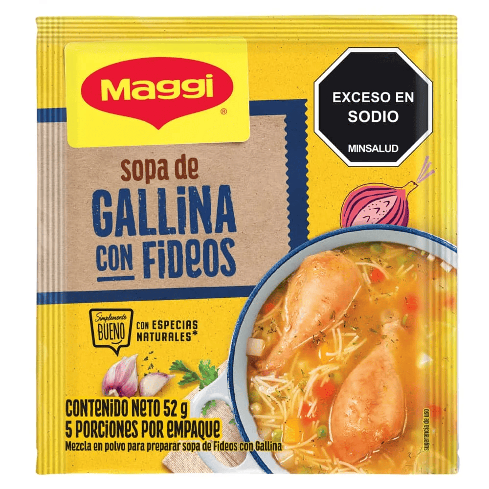 SOPAS MAGGI GALLINA FIDE*52GR