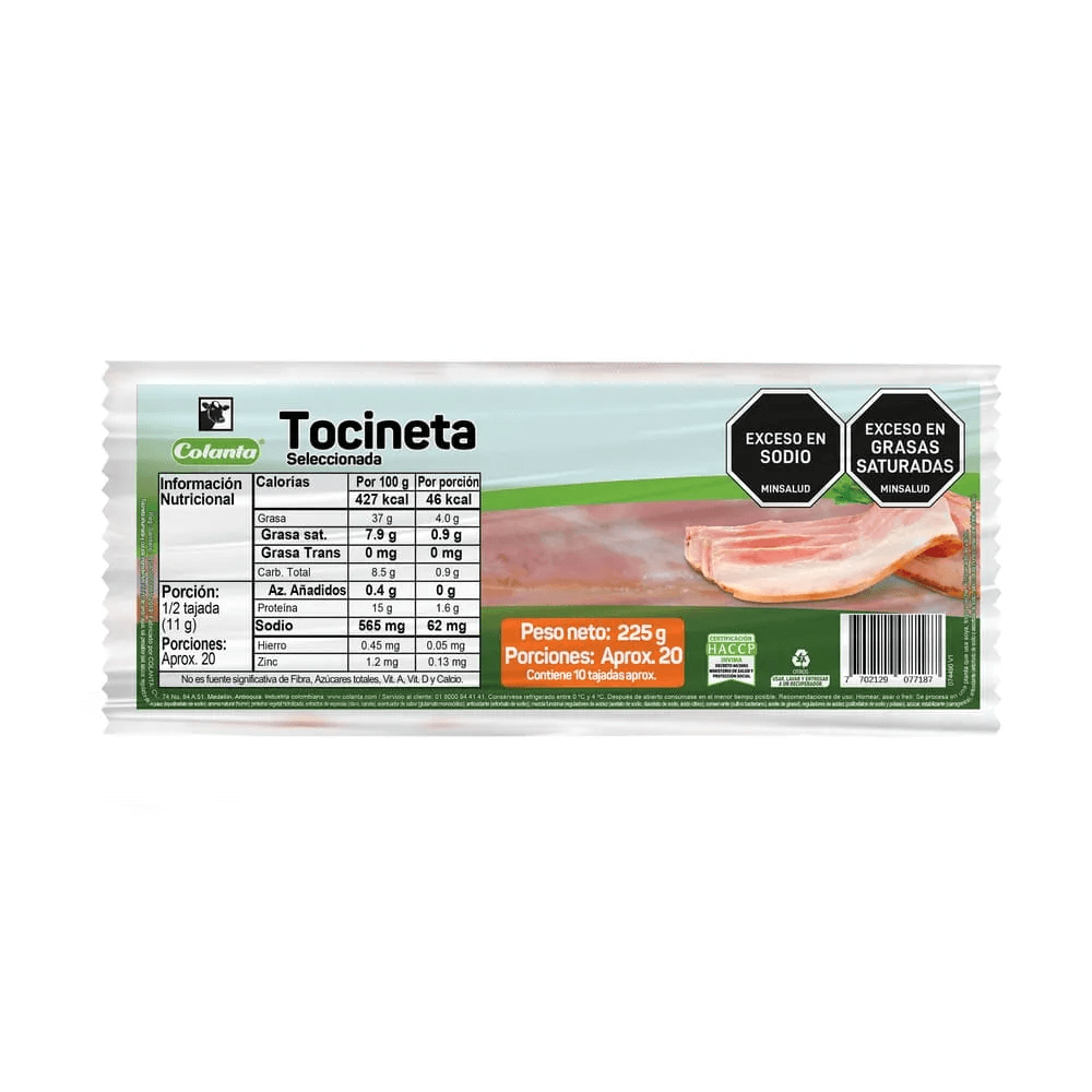 TOCINETA COLANTA*225G