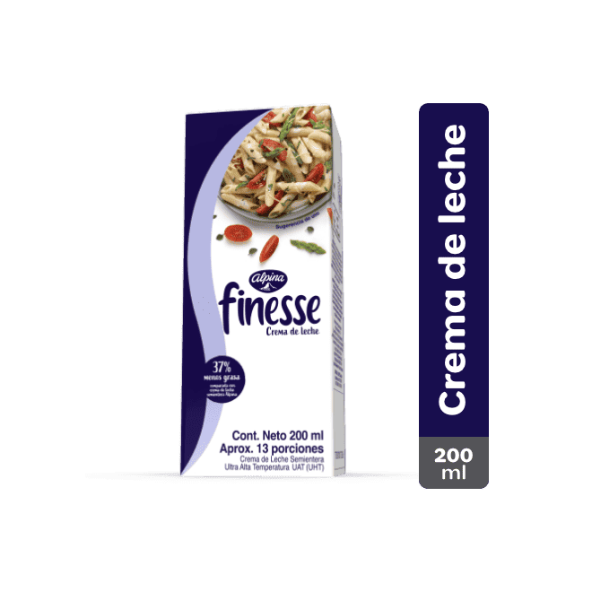 CREMA D LECHE ALPINA FIN TETR*200G