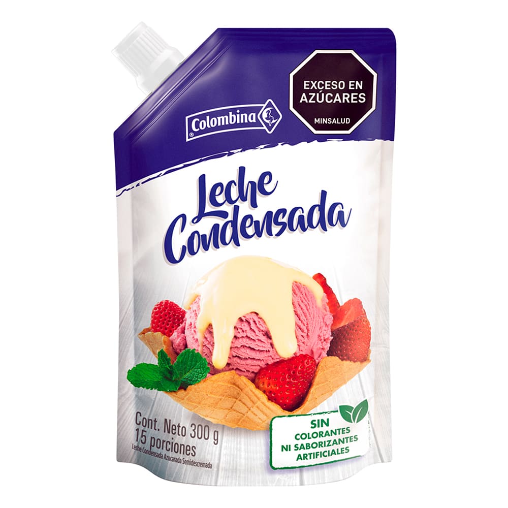 LECHE CONDENSADA COLOMBINA X 300 GR