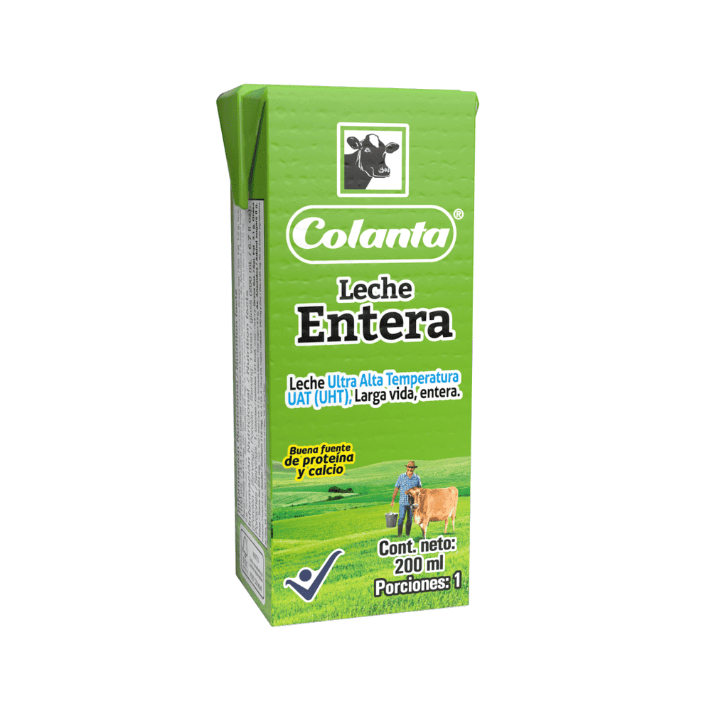 LECHE COLANTA ENT TETR*200ML