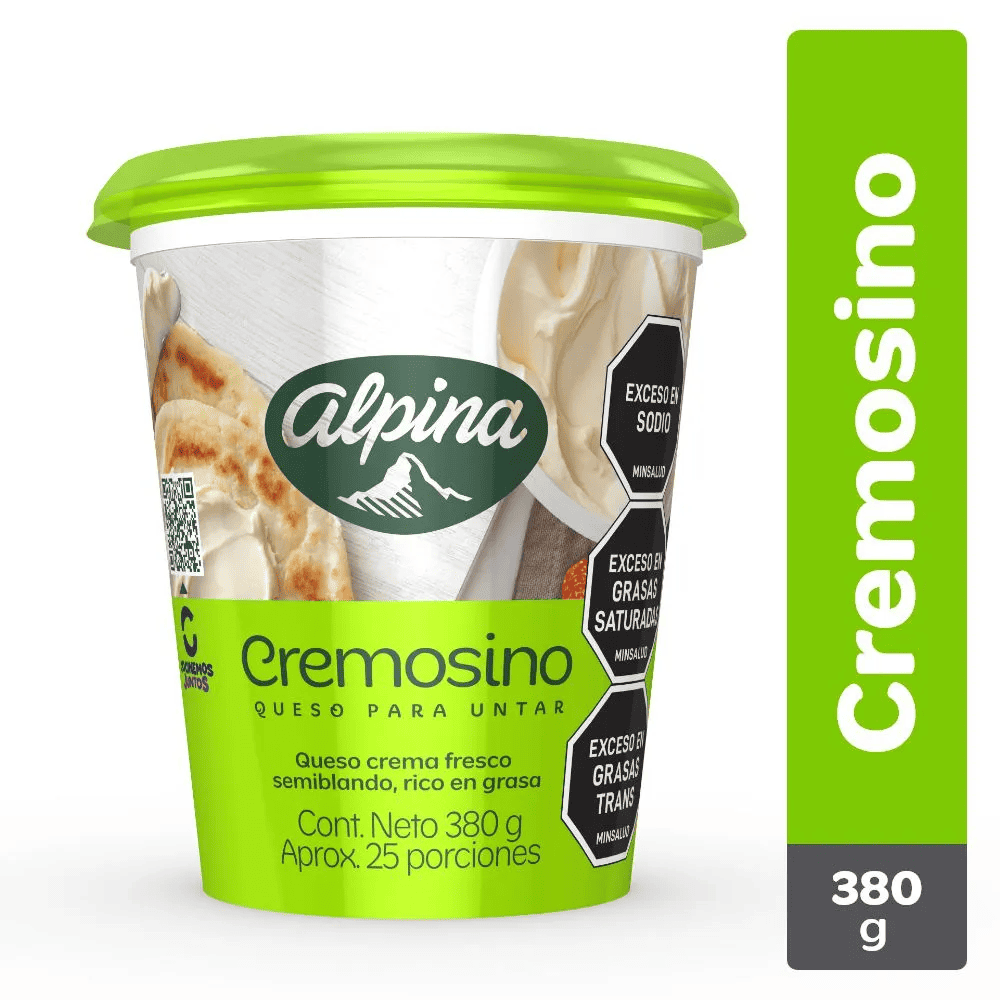 CREMOSINO ALPINA MANTEQ*380G